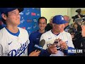 Dodgers postgame shohei ohtani discusses becoming dodgers home run leader for japaneseborn player