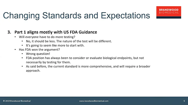 Biocompatibility Challenges for 2019