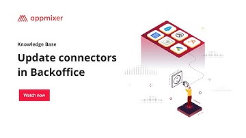 Update connectors in the Backoffice – Knowledge Base