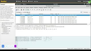 14.8.8 Lab -  Analyze a DDoS Attack CompTIA Testout