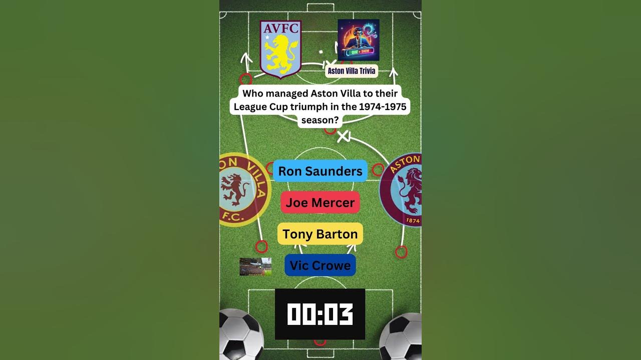 Aston Villa trivia Villa Quiz Questions Premier league football soccer