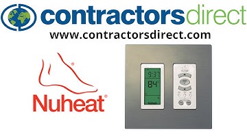 Nuheat SOLO Floor Heating Programmable Thermostat - 5. Setting the Away Temperature