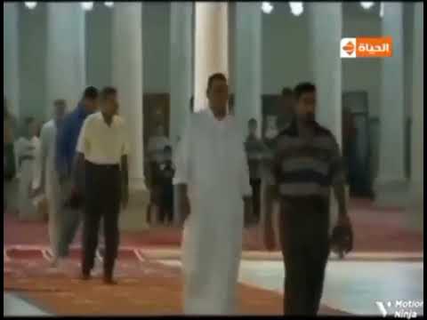 اذان الفجر قناة الحياة سينما بصوت الشيخ احمد نعينع