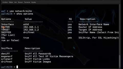 CAPTURA IMAGENES DE UNA VICTIMA CON KALI  LINUX y (WEBSPLOIT)