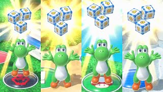 Mario Party Superstars but You ALWAYS Use a Triple Dice Block!! (Yoshi