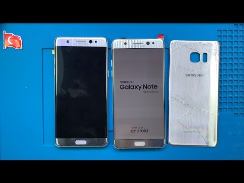 Samsung Galaxy Note 7 Fan Edition Замена экрана и задней крышки | SM-N935