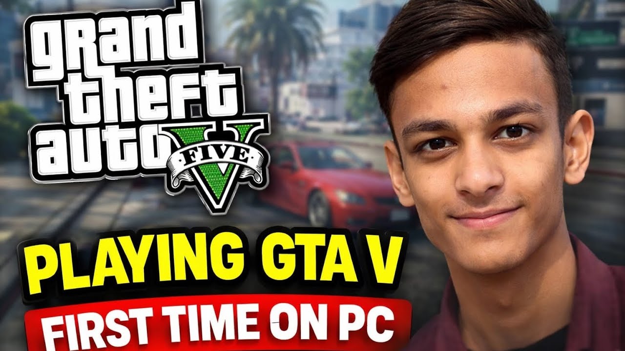 GTA 5 PC First Time Gameplay 🔥 This Game is CRAZY!