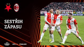 #UEL SESTŘIH | Slavia – AC Milán 1:3