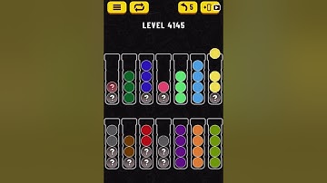 【Ball Sort Puzzle】Level.4145