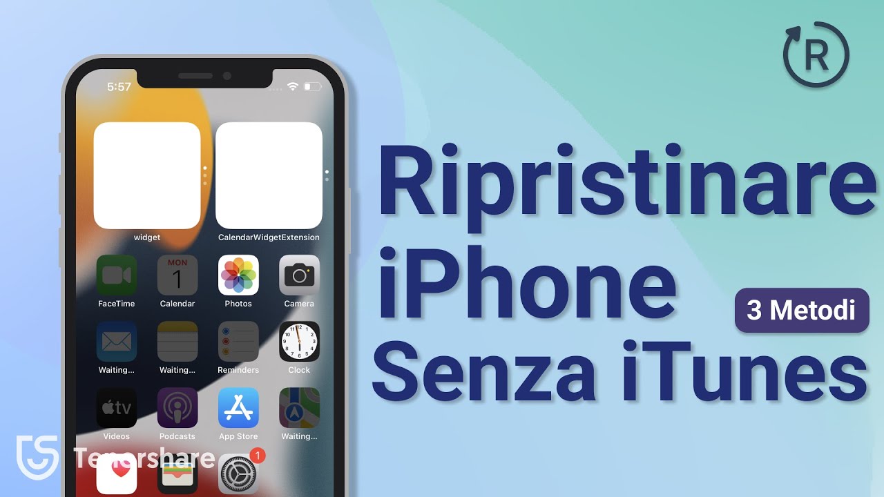 Come Ripristinare iPhone Senza iTunes 2024 Reset iPhone 3 Metodi