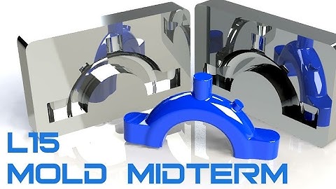 L15 SolidWorks Cavity & Mold Drawing Tutorial