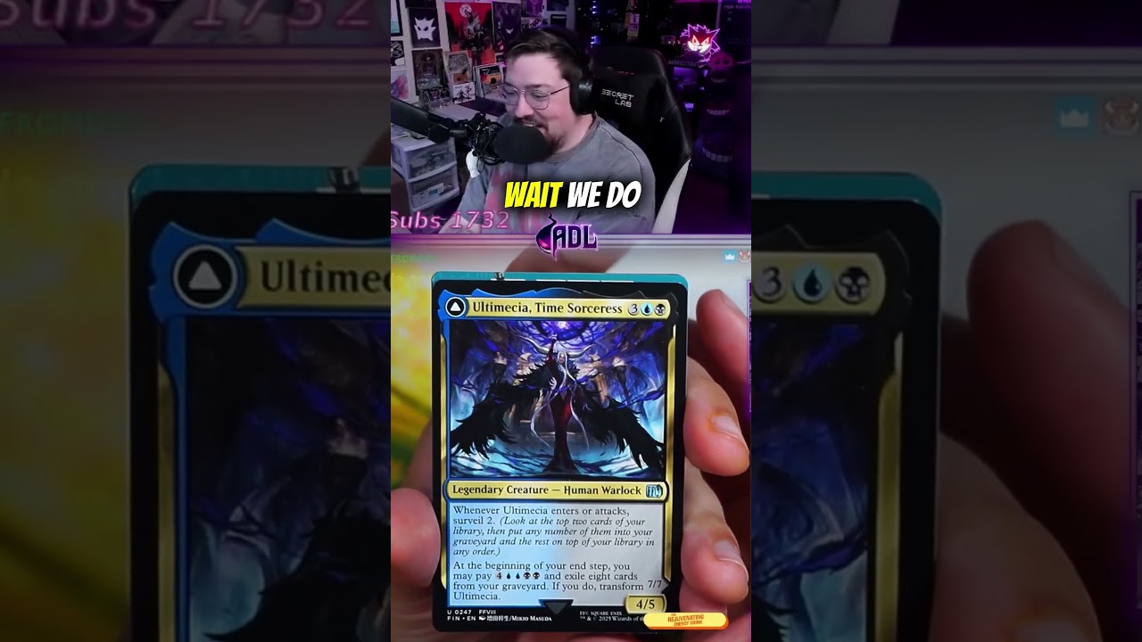 I Pulled one of the BEST Final Fantasy Magic Cards!