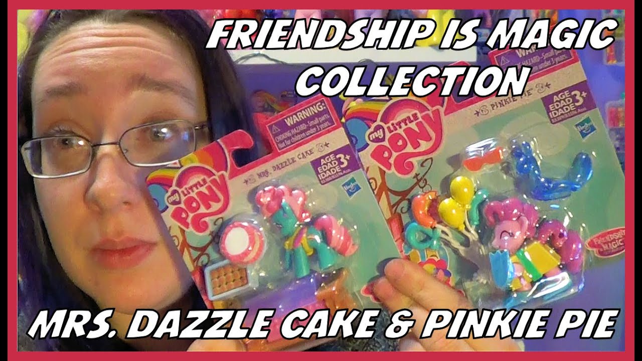 Friendship is Magic Collection - Mrs. Dazzle Cake and Pinkie Pie My Little Pony