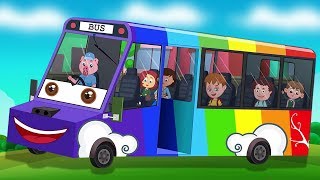 Ruote sul bus | filastrocche | Rhymes in Italian | Wheels On the Bus