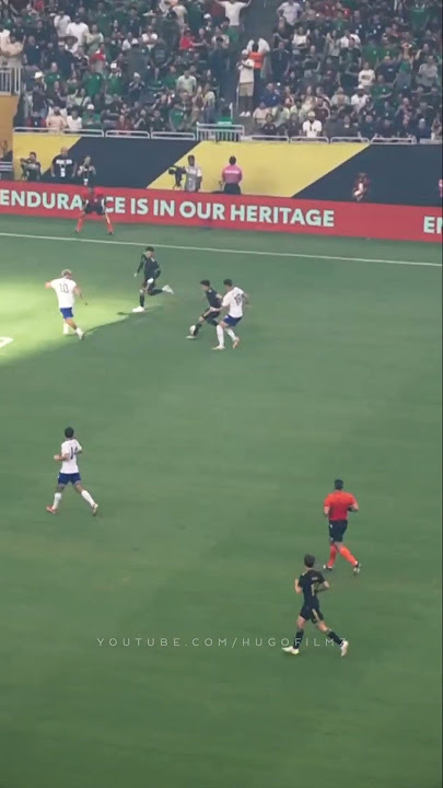 Gilberto Mora (16) Ran The Midfield vs USA Golden Cup Final 🔥