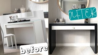 BUDGET FRIENDLY SOPHISTICATED UPCYCLE! | IKEA Dressing Table Makeover | Shade Shannon