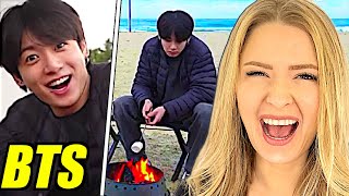 Americans React To *JUNG KOOK's CAMING VLOG*