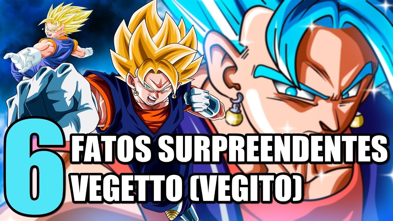 Dragon ball personagems z e gt - Vegetto é a fusão imensamente poderosa  resultado de Goku e Vegeta após eles usarem os Brincos Potara. Sua voz é  uma voz dupla que contêm