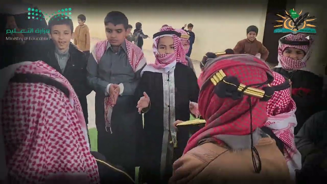 يوم التأسيس السعودي مدرسة الامام فيصل بن تركي التعاون