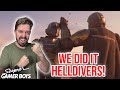 We did it helldivers  super gamer boys ep241