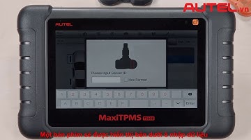 Autel MaxiTPMS TS608 - Thiết bị cài đặt cảm biến áp suất lốp cao cấp