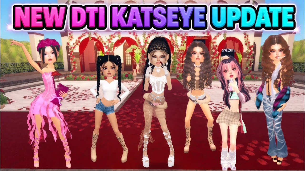 Dti Katsyye DTI x KATSEYE Update Gameplay! New Outfits, Accessories & Theme ...