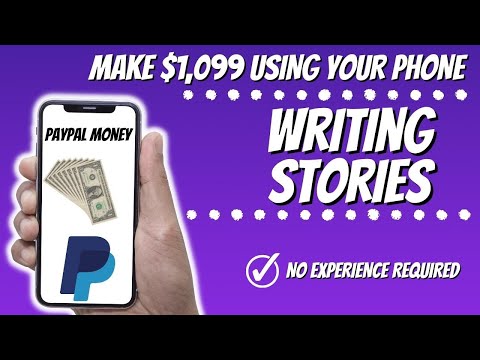 Make $1099 Daily In PAYPAL MONEY To WRITE STORIES Using YOUR PHONE *FREE* ??