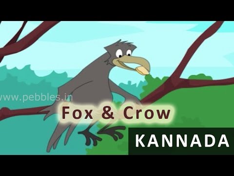 Fox Crow Kannada Stories Grandma Stories For Kids Youtube
