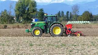 Semina Segale 2020 Azienda Agricola Bianchessi|John Deere 6175R+Seminatrice Carrier drill Vaderstad🔥