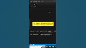 This Python Trick Can Save Lines of Code When Swapping Variables in Place. #pythonprogramming