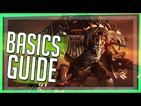 Dawn of War 3 BASICS Guide - Everything You Need To Know!