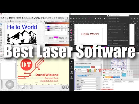Best Software for Laser Engraving - YouTube