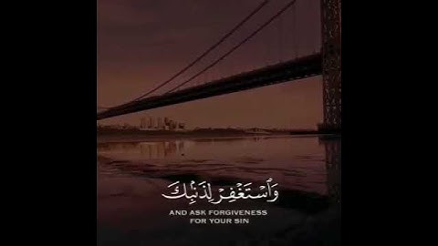 فاصبر إن وعد الله حق واستغفر لذنبك وسبح بحمد ربك بالعشي والإبكار | تلاوة خاشعة | تلاوة هادئة