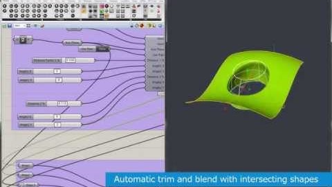 Parametric Design in 3D with Grasshopper and Rhino