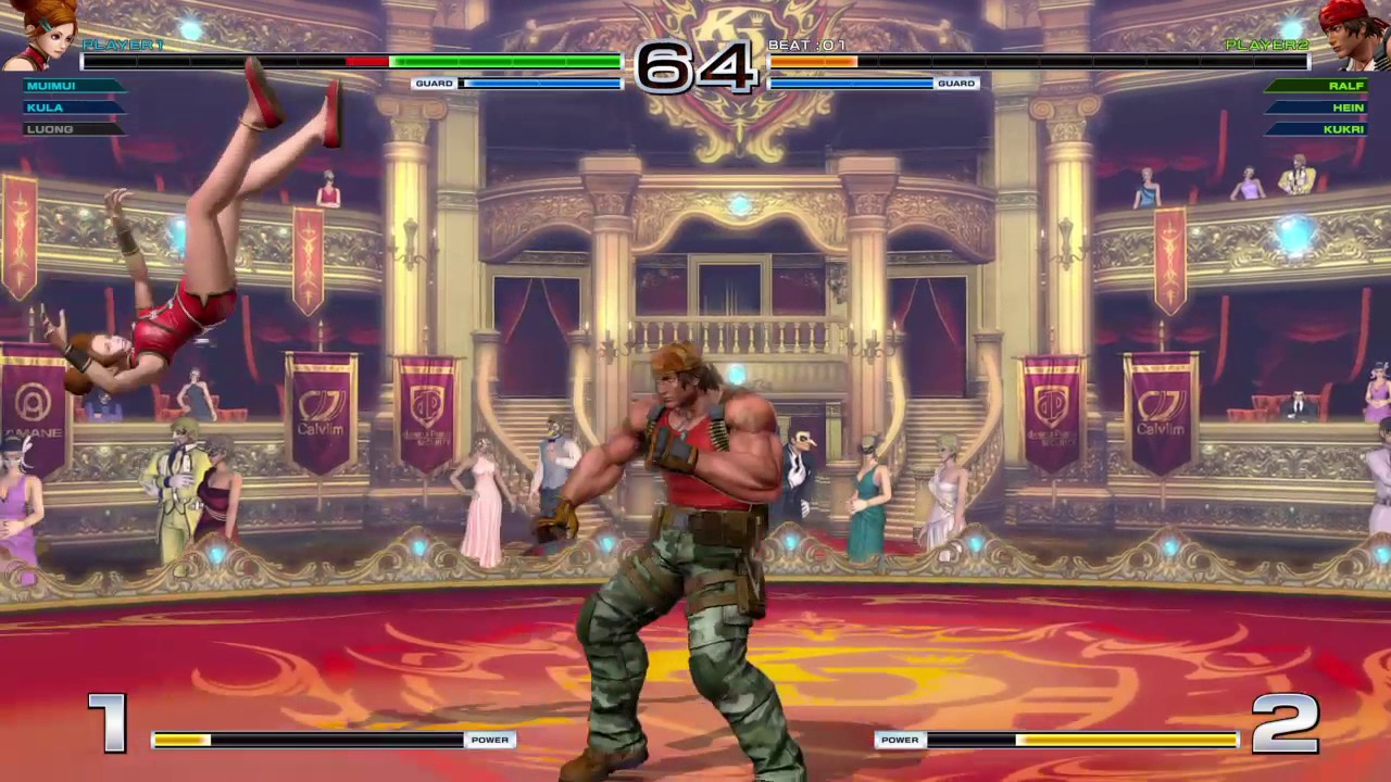 KOF 2016 KOF 14 KOF xiv PS4 The King of Fighters XIV Ralf - YouTube