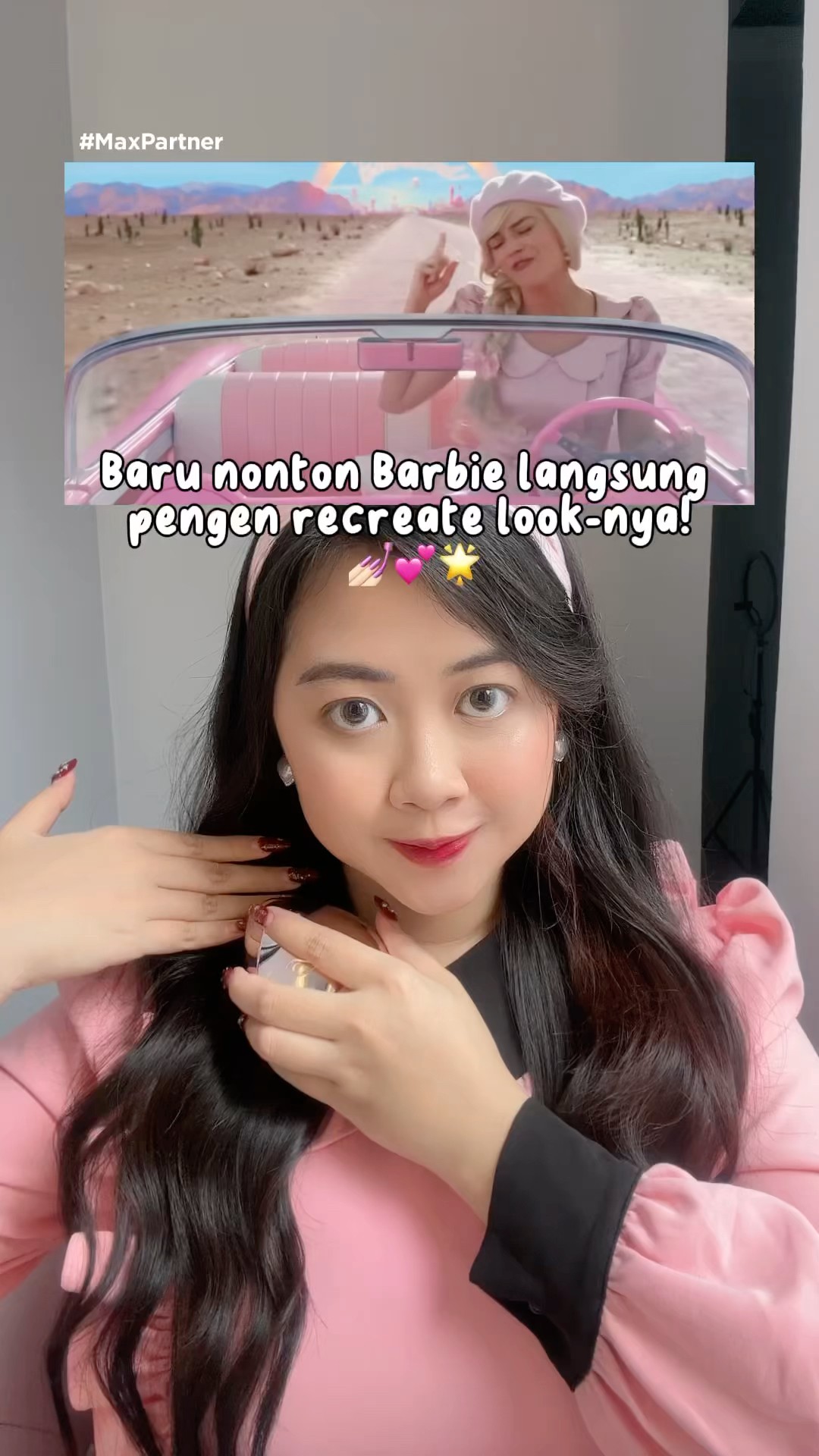 BARBIE MAU NONTON BARBIE DULU ??✨ | Klara Tania #shorts ​⁠@StreamOnMaxID #MaxAsia #MaxPartner