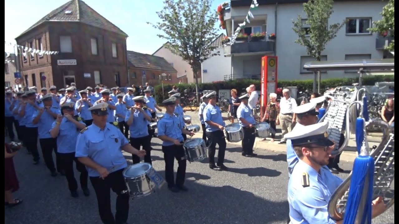 Schützenfest 2019 in Stürzelberg  Der Sternmarsch