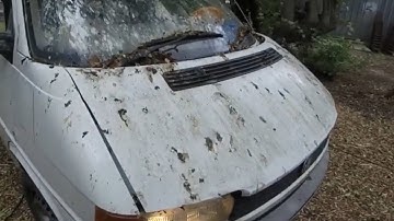 Vw T4 Transporter ( starting it up after sitting for months) (Part 1)