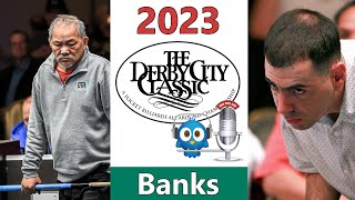Efren Reyes vs Rob Saez  Bank Pool  2023 Derby City Classic rd 2
