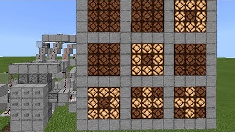 Minecraft Redstone Tic Tac Toe Full Tutorial (bedrock only)