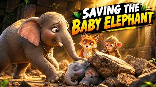 Saving the Baby Elephant  | Full Animated Adventure
