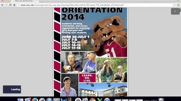 CWU Online Instructional Video