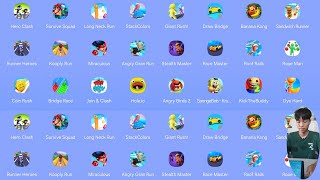 Survive Squad,Hero Clash,Miraculous,Angry Gran Run,Koobly Run,Kick The Buddy,SpongeBob,Dye Hard screenshot 4