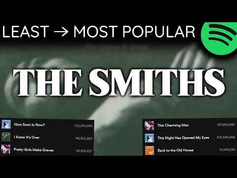 Every THE SMITHS Song LEAST TO MOST PLAYED [2023]