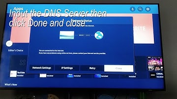Smart DNS Proxy on Samsung AU8000 Smart TV