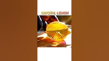 You’ve Never Seen a Lemon Like This 🍋✨ | Crystal Macro Perfection!