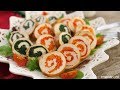 下ごしらえはレンジで！ しっとり柔らか 2色のクリスマスロールチキンの レシピ 作り方