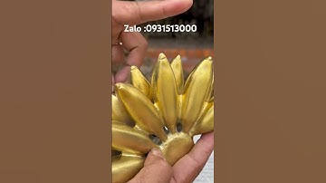 Nải chuối bằng đồng #đồcổcầnthơ #phongthuy #đồcổ