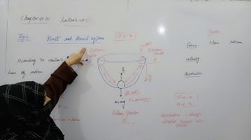 10th Physics || Chapter 1 || Lecture 5 ||Ball and Bowl System