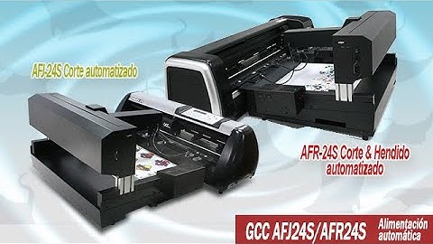 Sistemas de alimentación automática de corte GCC AFR-24S- & AFJ-24S